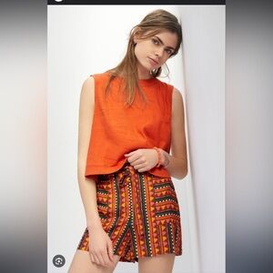 Farm Rio for Anthropologie Gemma Shorts Small